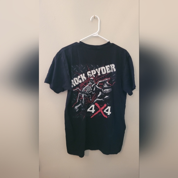 Mens Large rock spyder 4x4 cotton tee american apparel - Picture 2 of 7